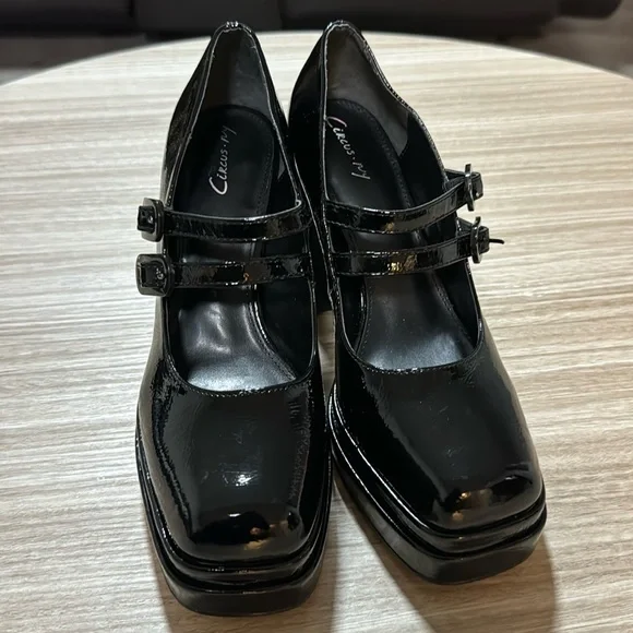 Circus NY Pepper Mary Jane Platform Pump in Black Size 7.5 - Picture 6 of 11
